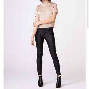 Unpublished Black vegan Leather skinny pants
